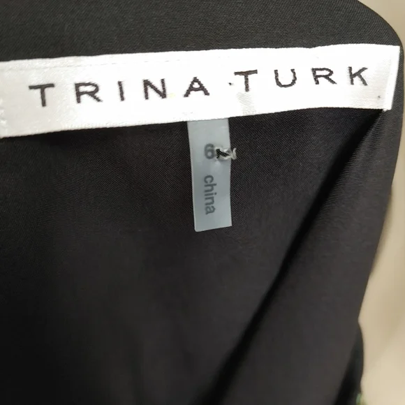 Trina Turk peacock sequin mini dress size 6 - Picture 11 of 15